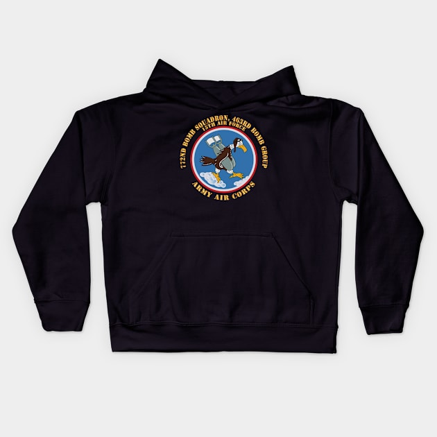 772nd Bomb Squadron, 463rd Bomb Group - 15th AF X 300 Kids Hoodie by twix123844